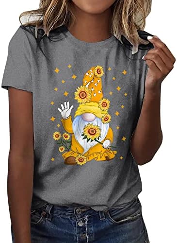 En Hızlı Kuru Konfor kadın Klasik Sürüm Tipi Pamuk Kısa Kollu Crewneck T Shirt Eğlenceli Shirt Kadınlar için Uzun