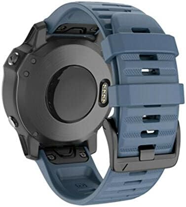 KANGDD 26 20 22mm Silikon Tutuşunu Watchband Kayışı Garmin Fenix 7X 6X İzle Kolaylık Bilek Bandı Kayışı