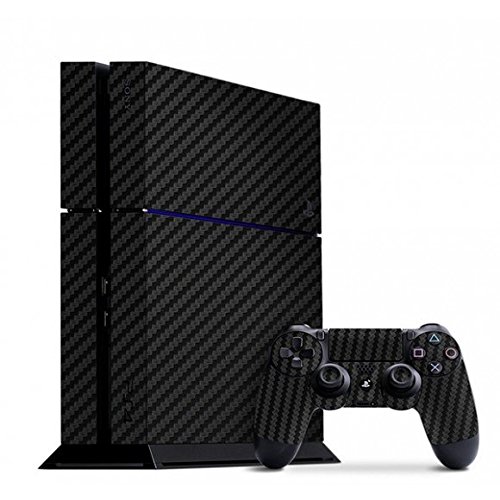 Slickwraps Karbon Fiber Siyahı - PlayStation 4
