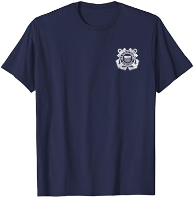 AMERİKA BİRLEŞİK DEVLETLERİ SAHİL GÜVENLİK yardımcı USCG USCGA BAYRAĞI T-Shirt