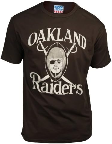 Oakland Raiders erkek Retro vintage tişört