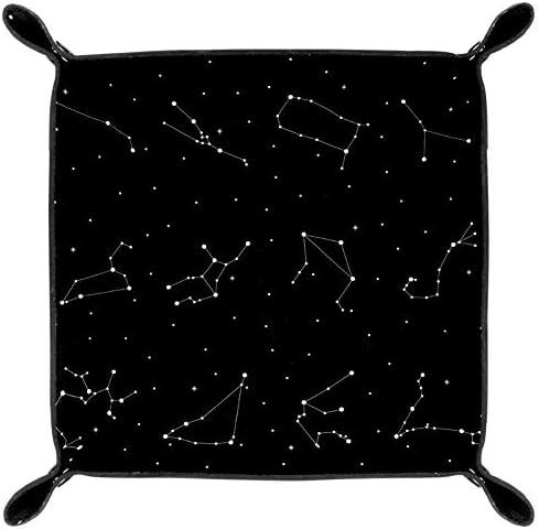 LORVIES Astrolojik Takımyıldızı Zodyak Işaretleri saklama kutusu Küp Sepet Kutuları Konteynerler Ofis Ev ıçin