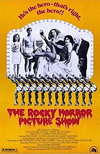 Buyartforless Rocky Horror Resim Gösterisi 1975 36x24 Film Sanat Baskı Poster Tim Curry Müzikal