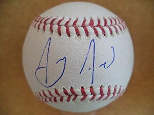 Anthony Alford Toronto Blue Jays İmzalı ML Beyzbol ile coa A İmzalı Beyzbol Topları İmzaladı