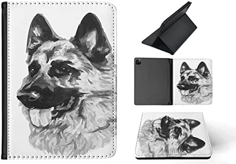 Alman Çoban Köpeği 11 FLİP Tablet KILIF Kapak Apple İPAD PRO için 11 (2018) (1ST GEN) / İPAD PRO 11 (2020) (2ND GEN)