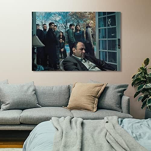 ARİMİS Sopranos Tv Gösterisi Sanat Odası Dekor Gangster Posteri Ve Duvar sanat resmi Baskı Modern Aile yatak odası