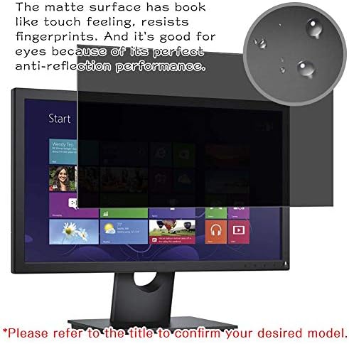 Synvy ekran koruyucu koruyucu ile Uyumlu BenQ BL2423 / BL2423PT 23.8 Ekran Monitör Anti Casus Filmi Koruyucuları