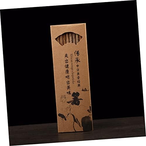 BESTonZON 10 adet/kutu Fondü Tencere Seti Yemek Takımı Seti Çin yemek Takımı Seti Geleneksel Japon Yemek Çubukları