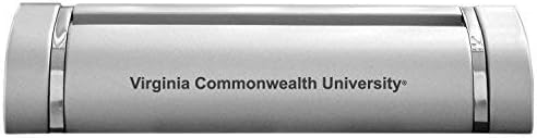 UXG, Inc. Virginia Commonwealth Üniversitesi-Çalışma Masası Kartvizitlik-Gümüş