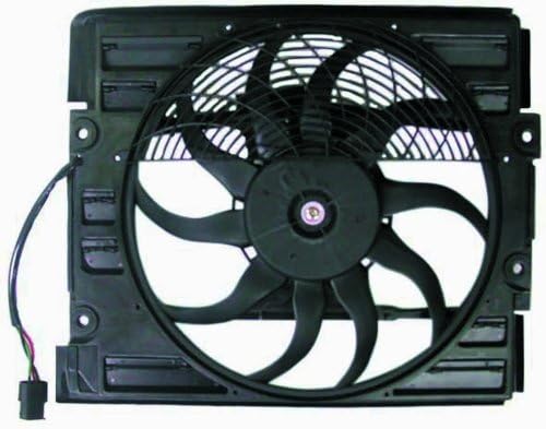 DEPO 344-55010-200 Yedek A / C Kondenser Fan Düzeneği (Bu ürün satış sonrası bir üründür. OE otomobil şirketi tarafından