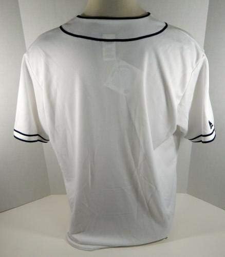 San Diego Padres Jason Barlett İmzalı Kopya Beyaz Forma FJ935747 - Oyun Kullanılmış MLB Formaları