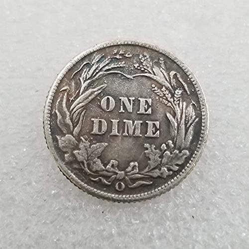 Mücadelesi Coin Antika El Sanatları 1894 S Edition Pirinç Gümüş Kaplama Morgan Gümüş Dolar Yabancı Gümüş Dolar Antika