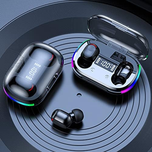 Qıopertar kablosuz kulaklık Bluetooth 5.3 Kulak Hafif Kulaklıklar Dahili Mikrofon Sürükleyici Prim Ses Kulaklık ile