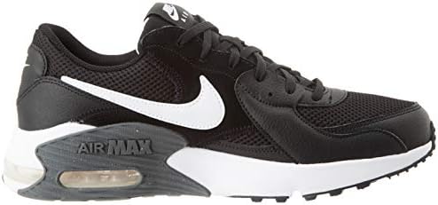 Nike Unisex Spor Ayakkabı, Siyah Beyaz Koyu Gri, 10 ABD'li Erkek