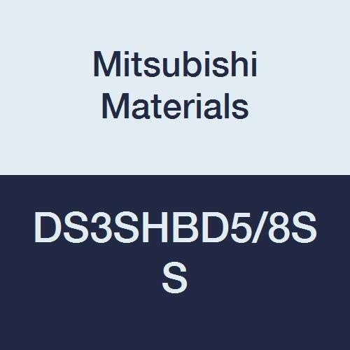 Mitsubishi Malzemeleri DS3SHBD5 / 8SS DS3SHB.SS Serisi Karbür Elmas Yıldız Topu Burun End Mill, Kısa Flüt, Paslanmaz