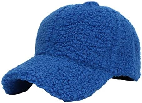 Spor Faux Kuzu Yün beyzbol şapkası Erkekler Kadınlar İçin Oyuncak siyah şapka erkekler için spor şapkaları Sıcak
