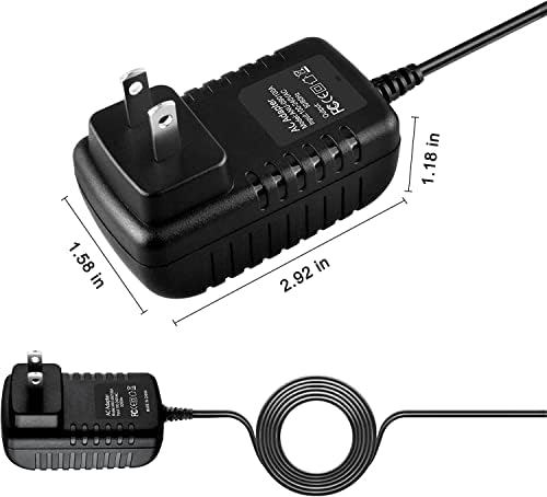 Guy-Tech AC / DC Adaptörü ile Uyumlu Sony Atrac3plus Atrac 3 Artı D-NF430 D-NF431 D-NF420 MP3 FM Tuner Taşınabilir