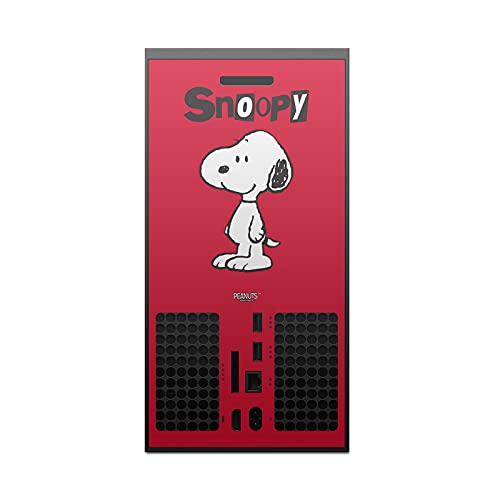 Kafa Çantası Tasarımları Resmi Lisanslı Fıstık Snoopy Karakter Grafik vinil yapışkan Oyun Cilt Çıkartması Kapak Xbox