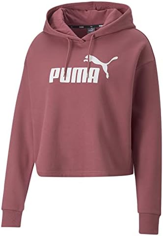 PUMA Kadın Essentials Kırpılmış Logo Polar Kapüşonlu Sweatshirt