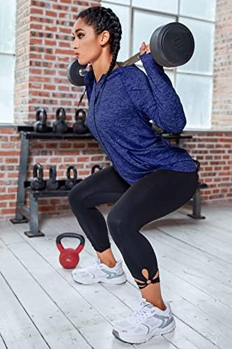 ZENBRIELE Egzersiz Ceketler Kadınlar için fermuarlı kapüşonlu kıyafet Ceket yoga ceketleri Başparmak Deliği ile Spor