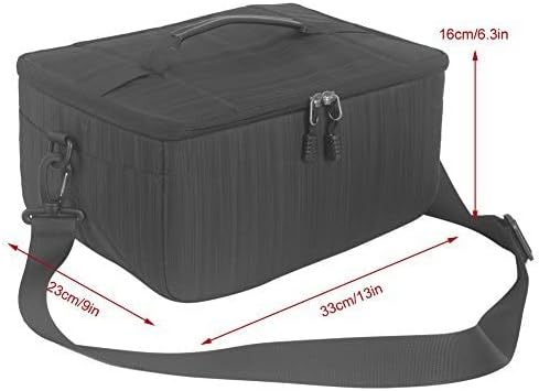 Koolertron Kamera Çantası Dslr Kamera Ekle Çanta Çanta Evrensel Astar Lens Çantası Bölme Koruyucu Kapak Su Geçirmez