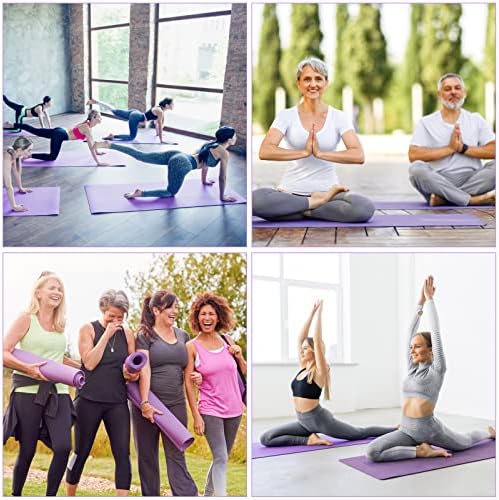 16 Adet 3mm Kalın Yoga Mat Anti Kayma Egzersiz Mat egzersiz paspasları Erkekler Kadınlar için Spor Salonu Ev Fitness