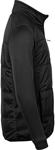 Tee Jays Erkek Hibrit Streç Ceket (3XL) (Siyah)