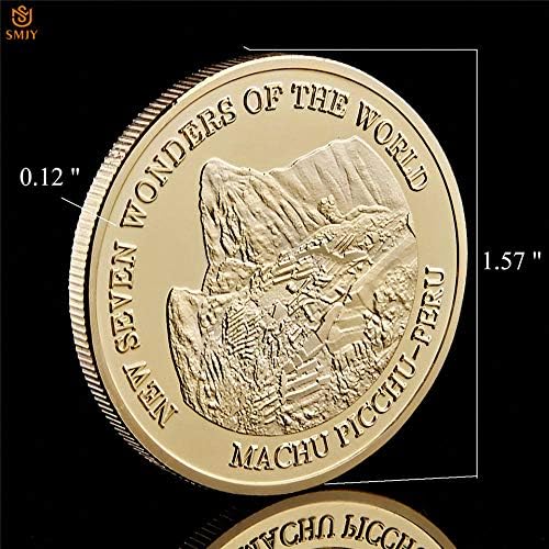 Çoğaltma hatıra parası Sikke Dünya Manzaraları ve Anıtlar 2007 Machu Picchu Peru hatıra parası Koleksiyonu Hediye