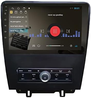 Android 10 Autoradio Araba Navigasyon Stereo Multimedya Oynatıcı GPS Radyo 2.5 D Dokunmatik Ekran Ford Mustang 2010-2014