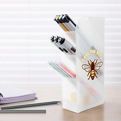 Kaydetmek Arılar kalemlik Kalem Organizatör Depolama makyaj fırçası Bardak Sanat Malzemeleri Masası Ofis Ev Beyaz