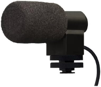 Canon EOS R için Ön Camlı Stereo Av Tüfeği Mikrofonu