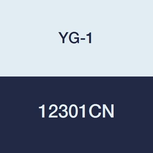 YG-1 12301CN HSSCo8 End Mill, 4 Flüt, Normal Uzunluk, Çift, Kalay Kaplama, 3-1/2 Uzunluk, 5/16