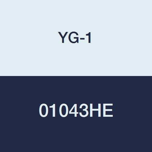 YG-1 01043HE HSS End Mill, 2 Flüt, Normal Uzunluk, TiAlN-Extreme Finish, 2-5 / 16 Uzunluk, 3/16
