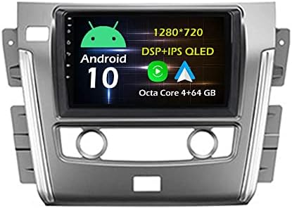 Bestycar 9 araba android radyosu Stereo Nissan Patrol için Y62 2010-2020 Octa Çekirdek Android 10.0 Dokunmatik Ekran