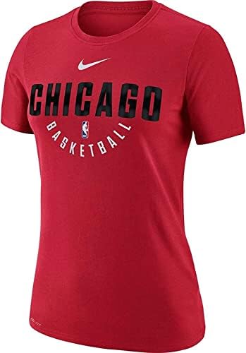 Nike Kadın Chicago Bulls Antrenman Sahası Tişörtü