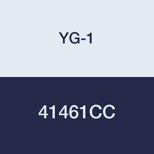 YG-1 41461CC HSSCo8 Bilyalı Uçlu Değirmen, 2 Flüt, Normal Uzunluk, TiCN Kaplama, 5 Uzunluk, 1-1/2