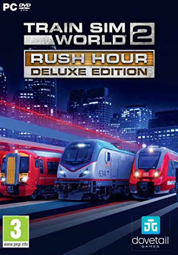 Tren Sim Dünyası 2: Yoğun Saat-Deluxe Edition PC DVD'si