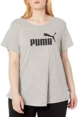 PUMA Kadın Plus Size Essentials Logo Tişört 2.0