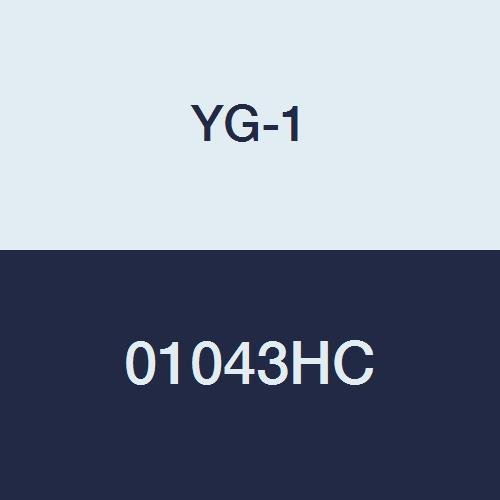 YG-1 01043HC HSS End Mill, 2 Flüt, Düzenli Uzunluk, TiCN Finish, 2-5/16 Uzunluk, 3/16